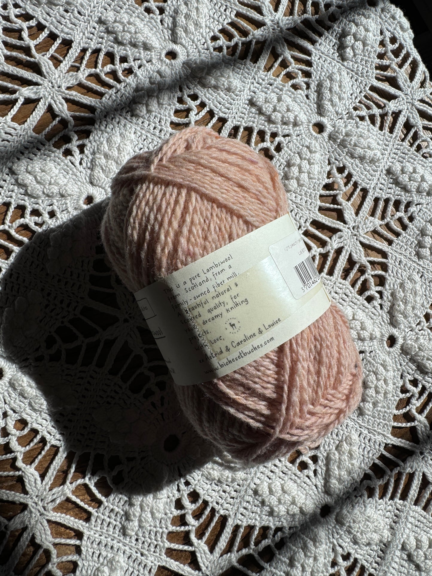 Le Lambswool Light Peach