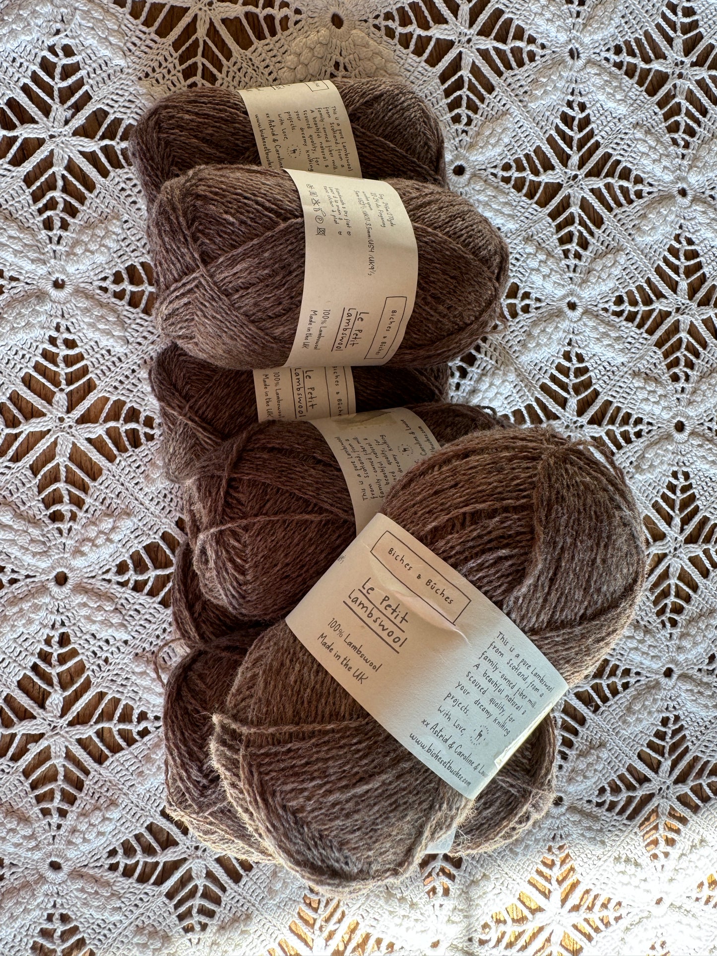 Le Petit Lambswool Light Brown