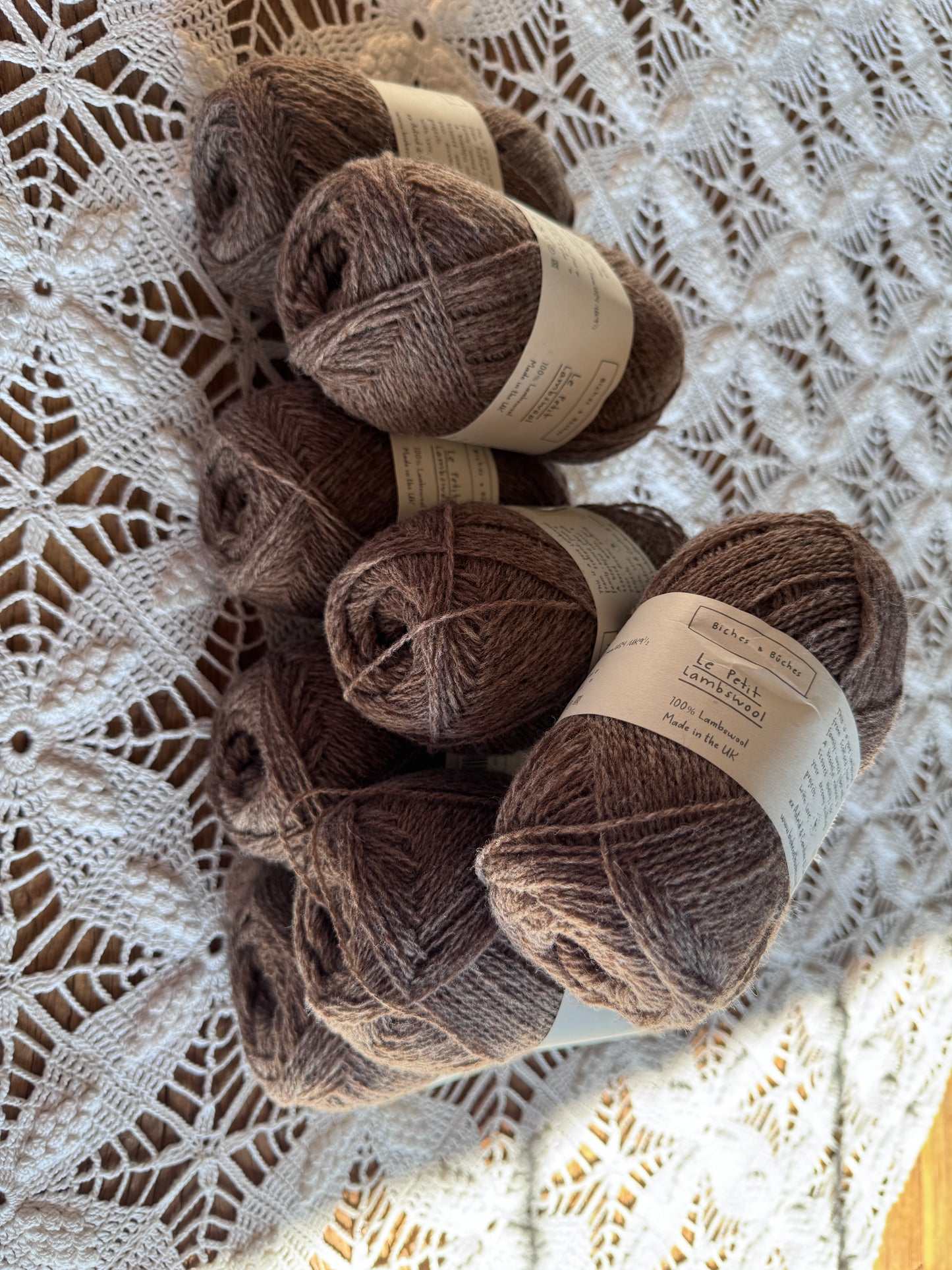 Le Petit Lambswool Light Brown